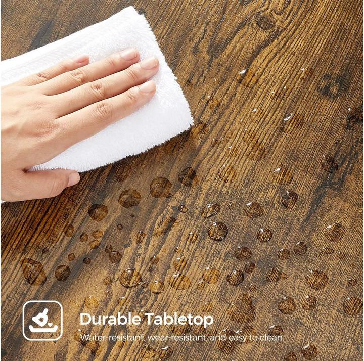 Actual product image Feandrea Jingle (67 cm, Black, Rustic brown)