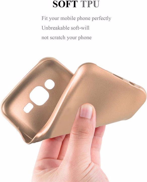 Produktbild Cadorabo TPU Matt Metallic Cover (Samsung Galaxy J5 (2015))