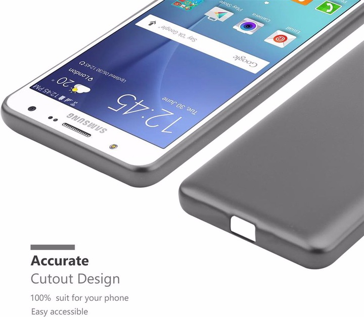 Produktbild Cadorabo TPU Matt Metallic Cover (Samsung Galaxy J7)
