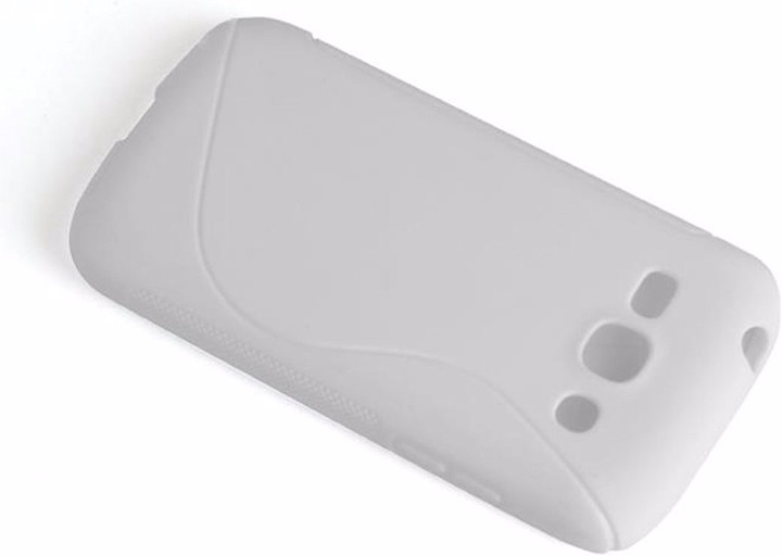 Actual product image Cadorabo TPU S-Line Cover (Samsung Galaxy Ace 3)