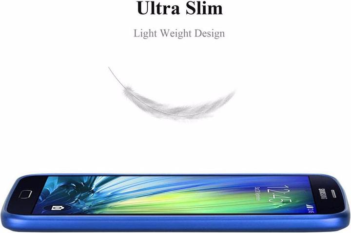 Actual product image Cadorabo TPU Matt Metallic Cover (Samsung Galaxy A7)