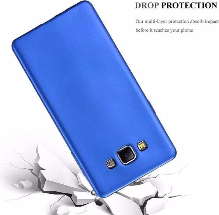 Actual product image Cadorabo TPU Matt Metallic Cover (Samsung Galaxy A7)