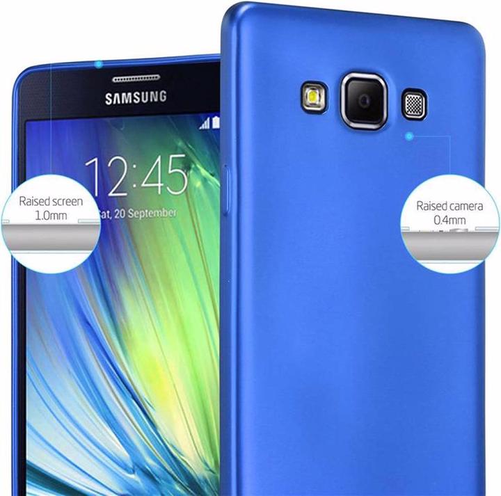 Actual product image Cadorabo TPU Matt Metallic Cover (Samsung Galaxy A7)