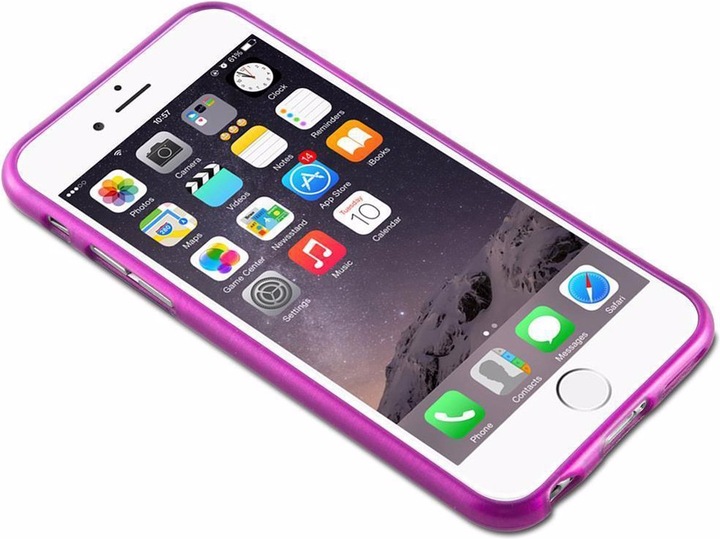 Image du produit Cadorabo Couverture TPU brossé (Apple iPhone 6 Plus)