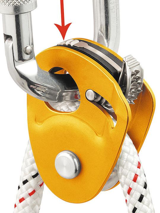 Actual product image Petzl Micro Traxion Pulley