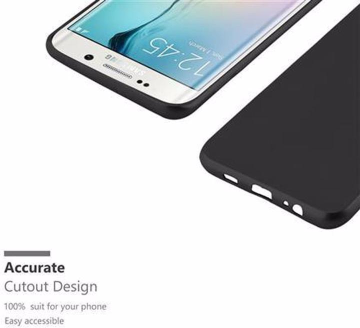 Image du produit Cadorabo Couverture métallique mate TPU (Samsung Galaxy S6 Edge)
