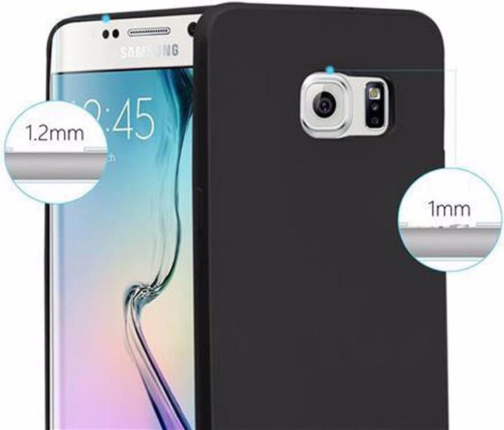 Image du produit Cadorabo Couverture métallique mate TPU (Samsung Galaxy S6 Edge)