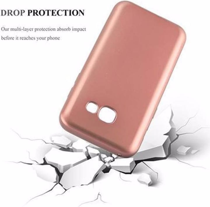 Produktbild Cadorabo TPU Matt Metallic Cover (Samsung Galaxy A3 (2017))