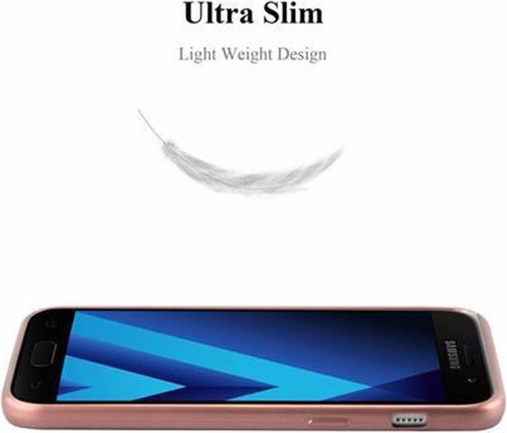 Produktbild Cadorabo TPU Matt Metallic Cover (Samsung Galaxy A3 (2017))