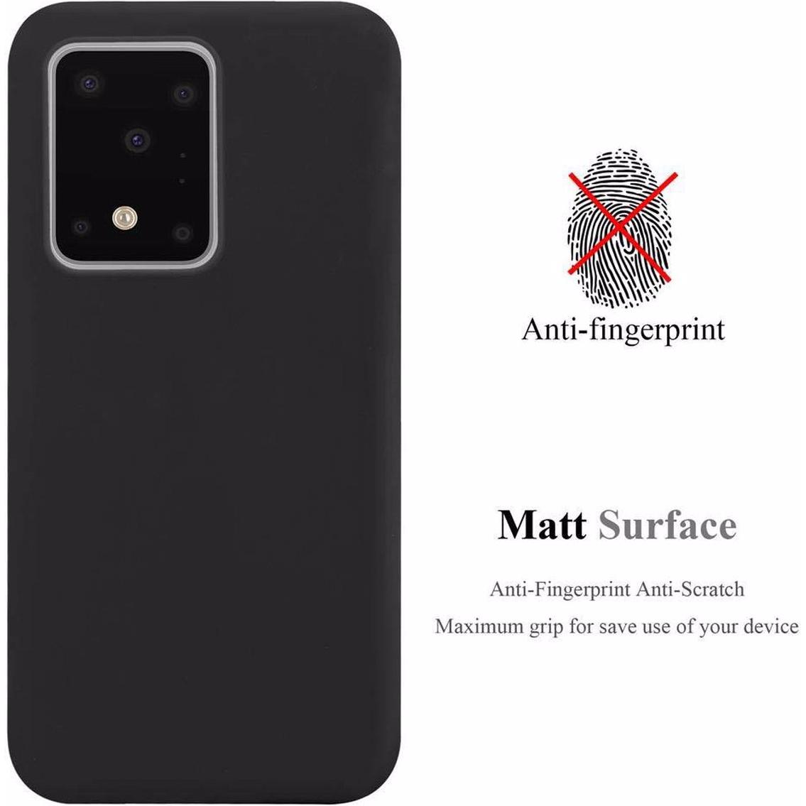Thumbnail - Cadorabo TPU Candy Cover (Samsung Galaxy S20 Ultra), Smartphone Hülle, Schwarz