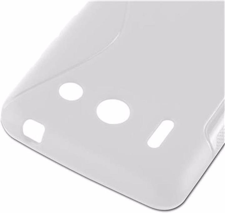 Actual product image Cadorabo TPU S-Line Cover (Huawei Ascend G510, Huawei Ascend G520, Huawei Ascend G525)
