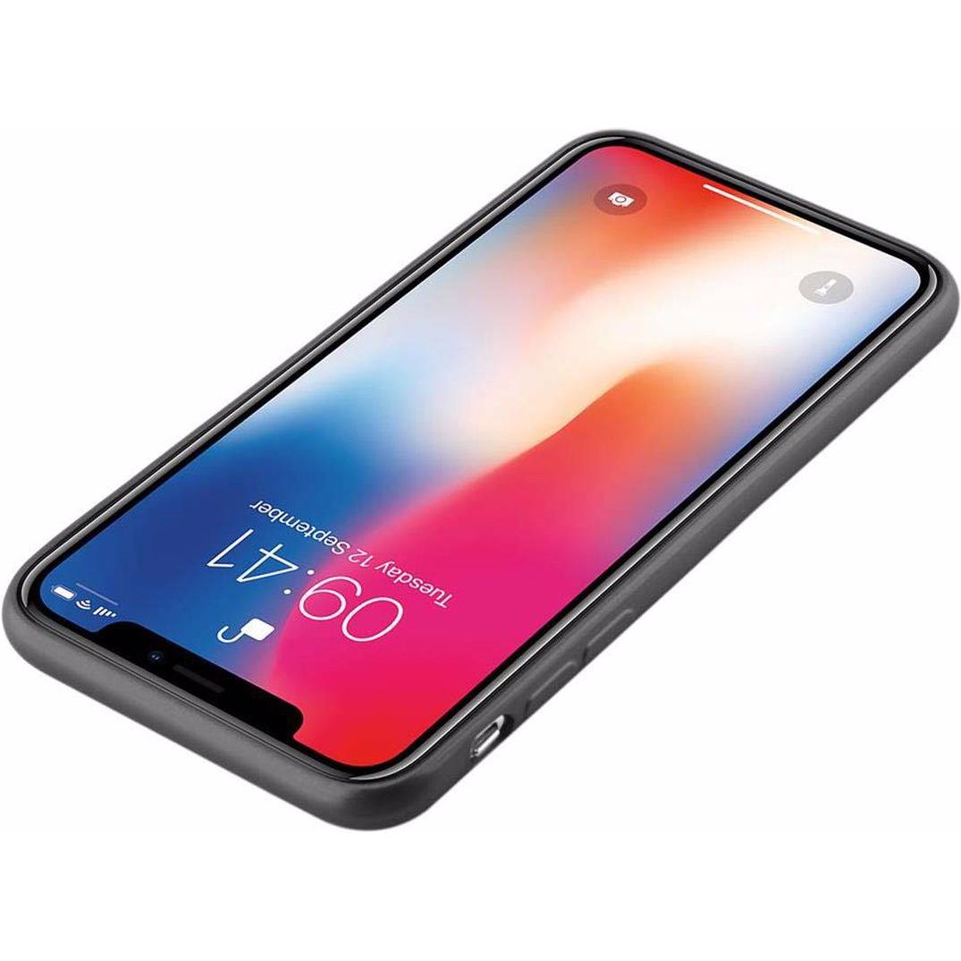 Thumbnail - Cadorabo TPU Matt Metallic Cover (Apple iPhone X), Smartphone Hülle, Grau