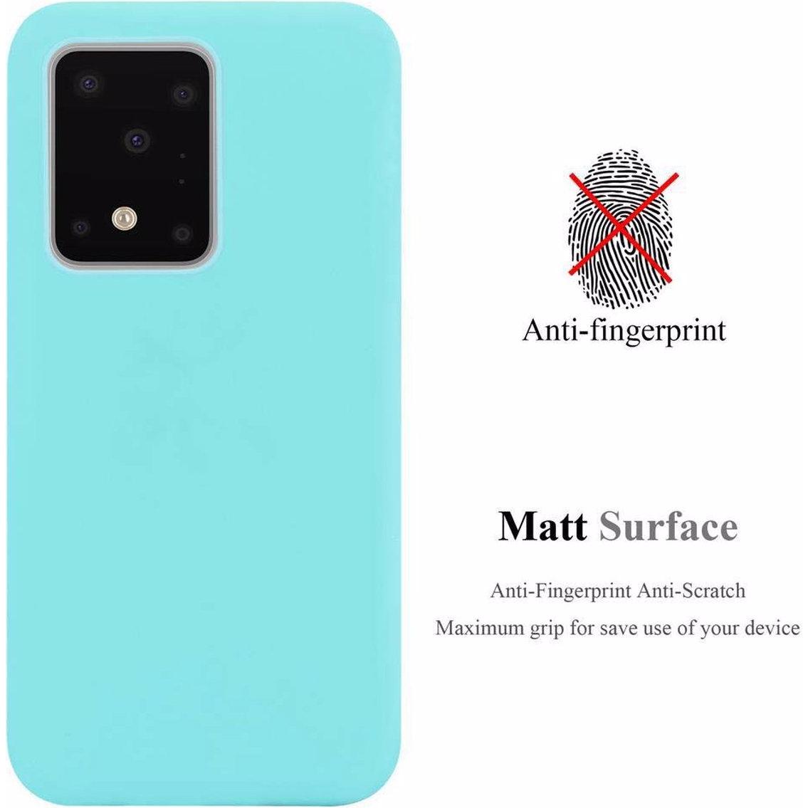 Thumbnail - Cadorabo TPU Candy Cover (Samsung Galaxy S20 Ultra), Smartphone Hülle, Blau