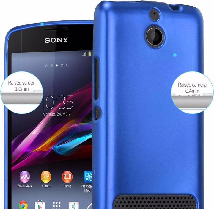 Produktbild Cadorabo TPU Matt Metallic Cover (Sony Xperia E1)