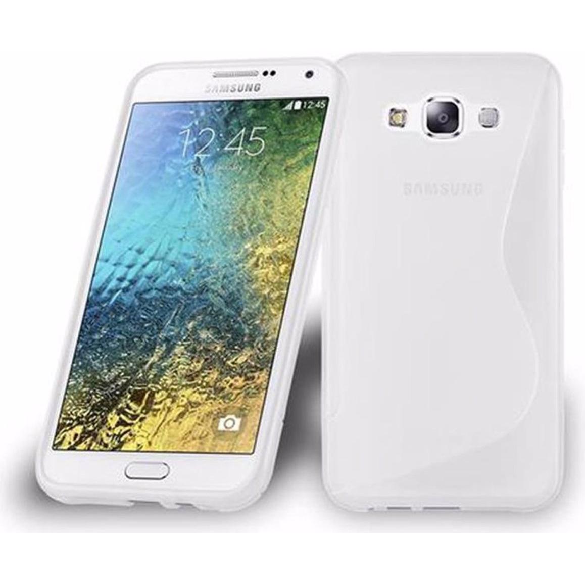 Thumbnail - Cadorabo TPU S-Line Cover (Samsung Galaxy E7), Smartphone Hülle, Transparent