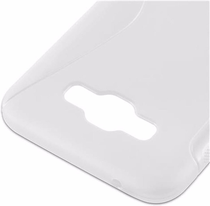 Actual product image Cadorabo TPU S-Line Cover (Samsung Galaxy E7)