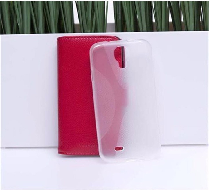 Actual product image Cadorabo TPU S-Line Cover (Samsung Galaxy E7)