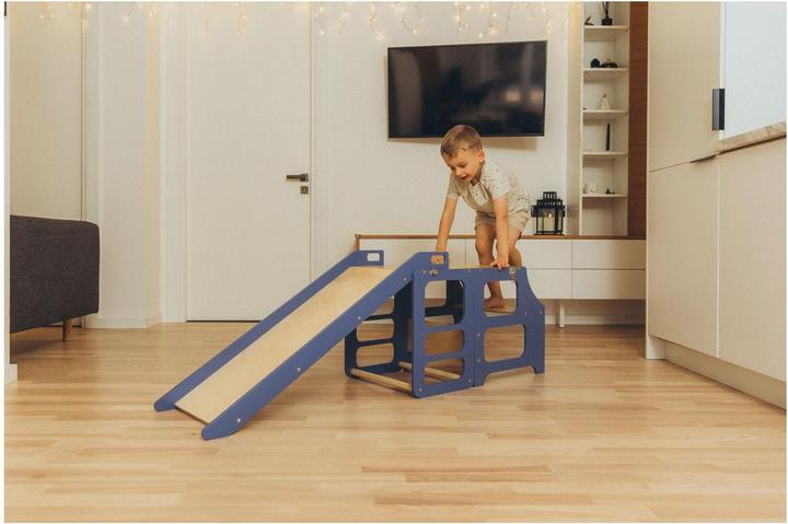 Image du produit Duck Woodworks Tour d'apprentissage pliable avec toboggan