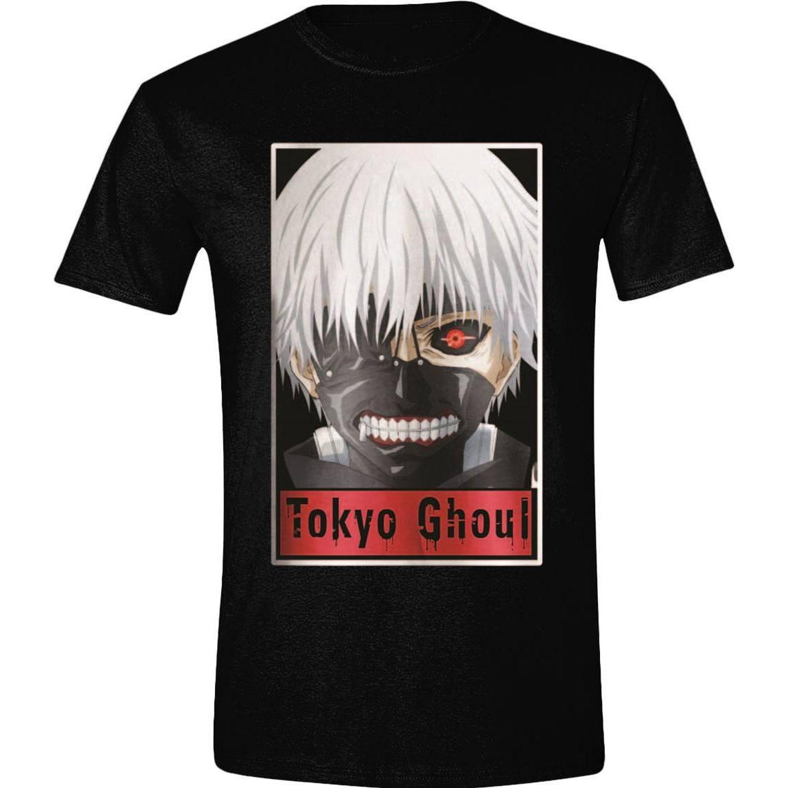 Death Note, Unisex, Maglietta, Maglietta Tokyo Ghoul Maschera della Follia (M), Multicolore, (M)