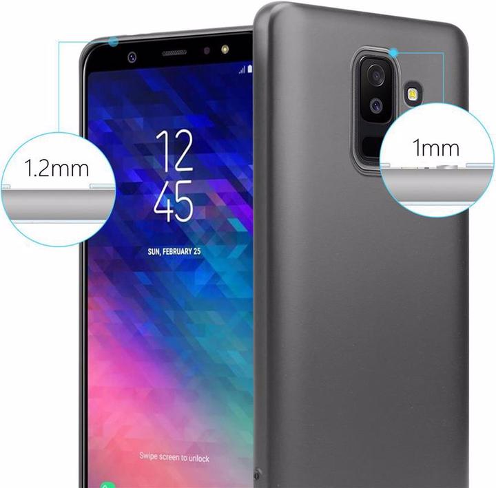 Produktbild Cadorabo TPU Matt Metallic Cover (Samsung Galaxy A6+)