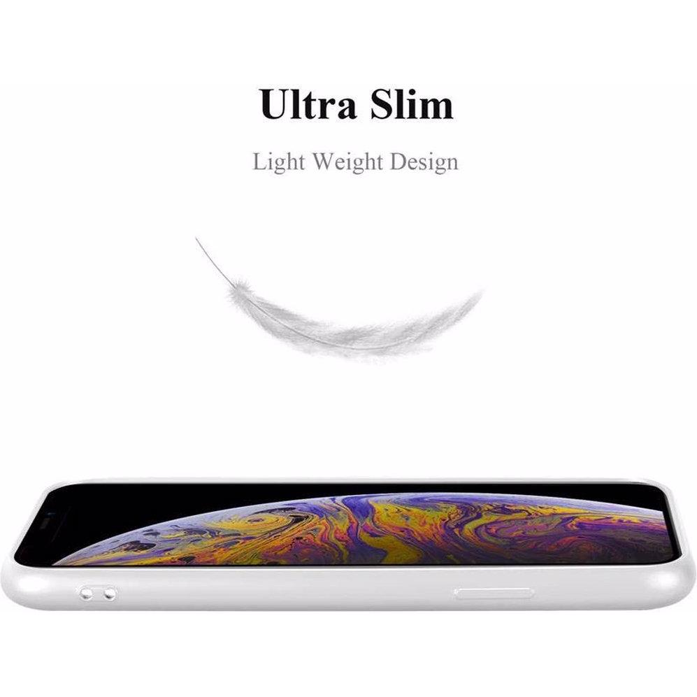 Thumbnail - Cadorabo TPU Matt Metallic Cover (Apple iPhone XS Max), Smartphone Hülle, Silber