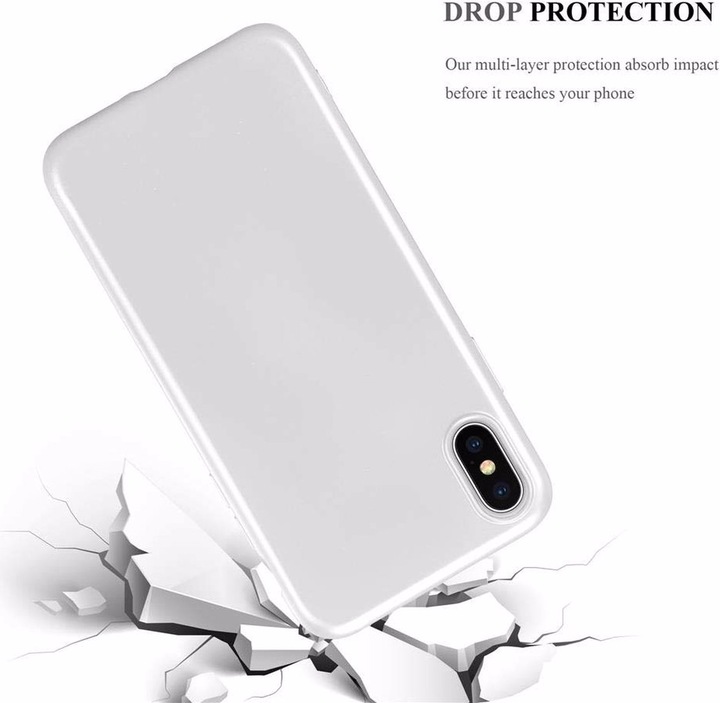 Produktbild Cadorabo TPU Matt Metallic Cover (Apple iPhone XS Max)