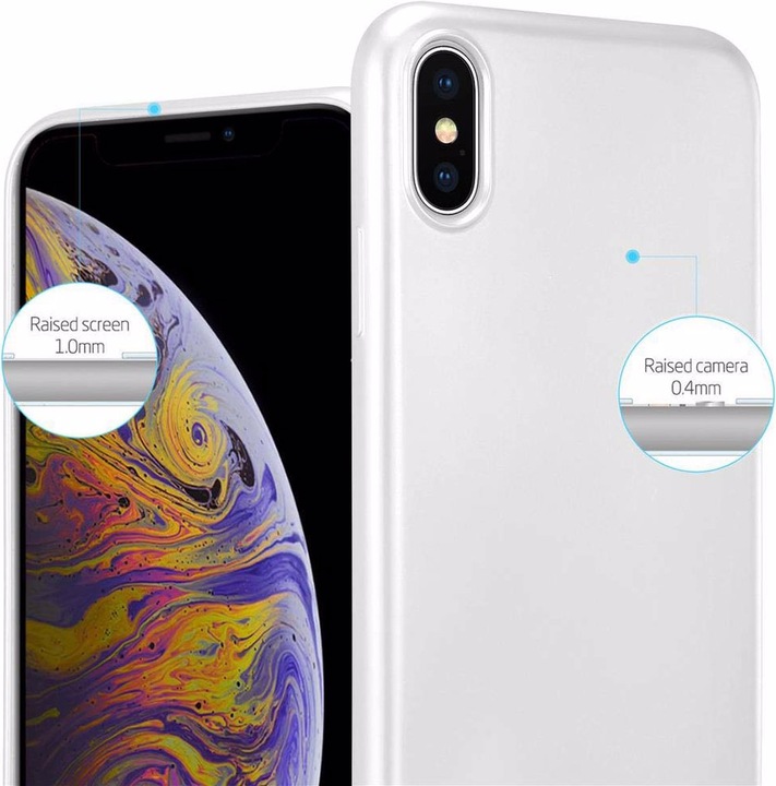 Produktbild Cadorabo TPU Matt Metallic Cover (Apple iPhone XS Max)