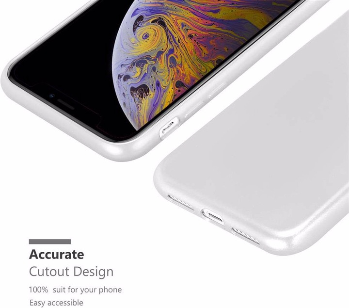Produktbild Cadorabo TPU Matt Metallic Cover (Apple iPhone XS Max)