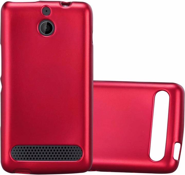 Actual product image Cadorabo TPU Matt Metallic Cover (Sony Xperia E1)