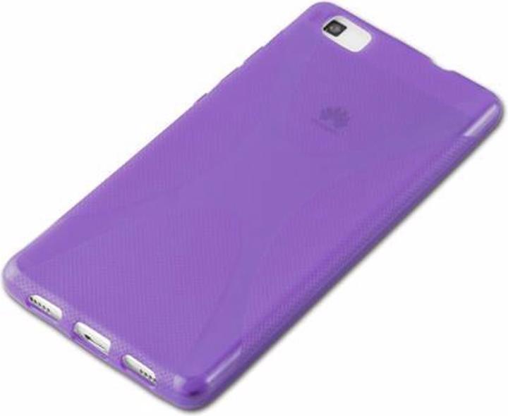 Actual product image Cadorabo TPU X-Line Cover (Huawei P8 Lite)