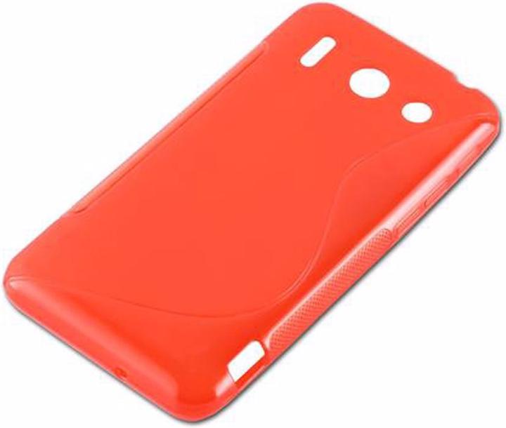 Actual product image Cadorabo TPU S-Line Cover (Huawei Ascend G510, Huawei Ascend G520, Huawei Ascend G525)