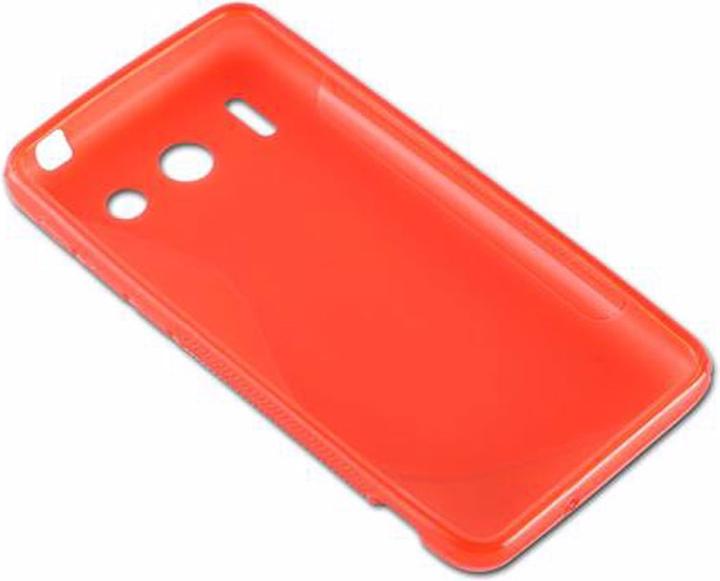Actual product image Cadorabo TPU S-Line Cover (Huawei Ascend G510, Huawei Ascend G520, Huawei Ascend G525)