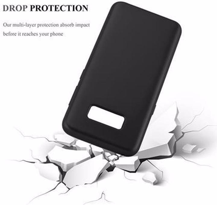 Image du produit Cadorabo Couverture métallique mate TPU (Samsung Galaxy S8+)