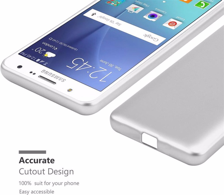 Produktbild Cadorabo TPU Matt Metallic Cover (Samsung Galaxy J7)