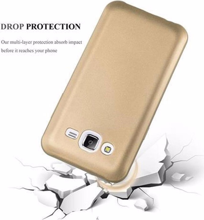 Produktbild Cadorabo TPU Matt Metallic Cover (Samsung Galaxy J5 (2015))
