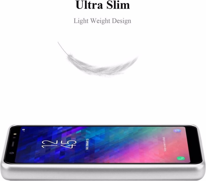 Produktbild Cadorabo TPU Matt Metallic Cover (Samsung Galaxy A6+)