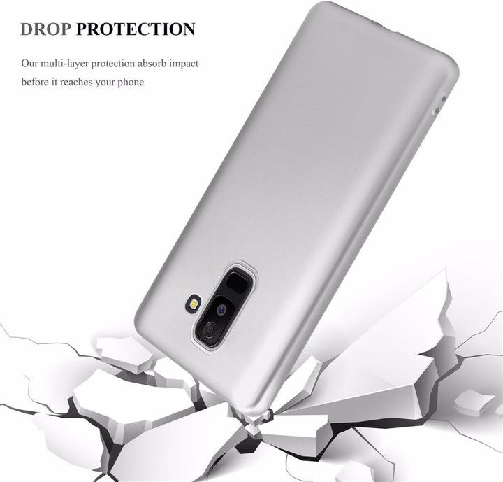 Produktbild Cadorabo TPU Matt Metallic Cover (Samsung Galaxy A6+)