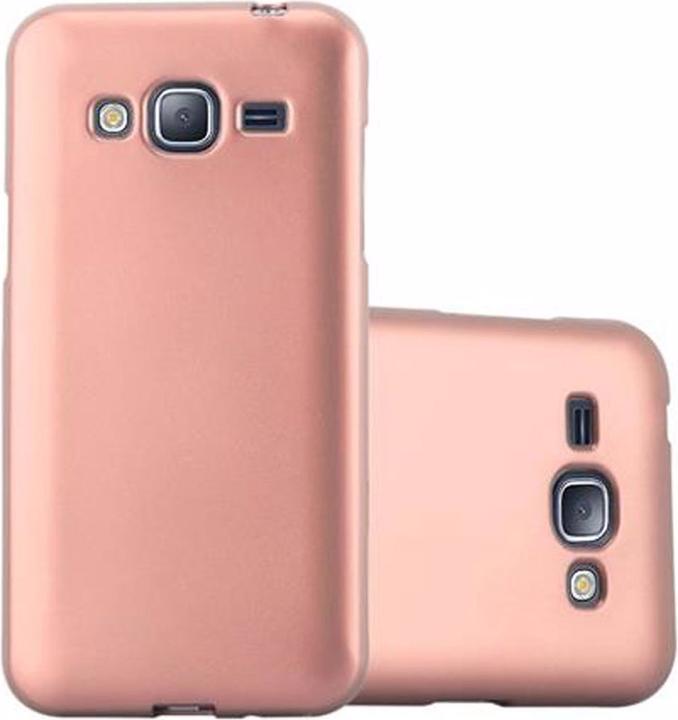 Produktbild Cadorabo TPU Matt Metallic Cover (Samsung Galaxy J3 (2016))