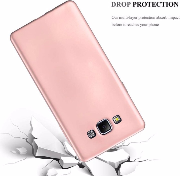 Produktbild Cadorabo TPU Matt Metallic Cover (Samsung Galaxy A7)