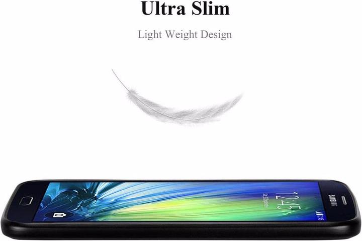 Actual product image Cadorabo TPU Matt Metallic Cover (Samsung Galaxy A7)