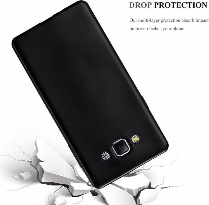 Actual product image Cadorabo TPU Matt Metallic Cover (Samsung Galaxy A7)