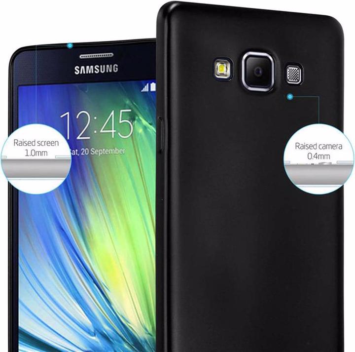 Actual product image Cadorabo TPU Matt Metallic Cover (Samsung Galaxy A7)