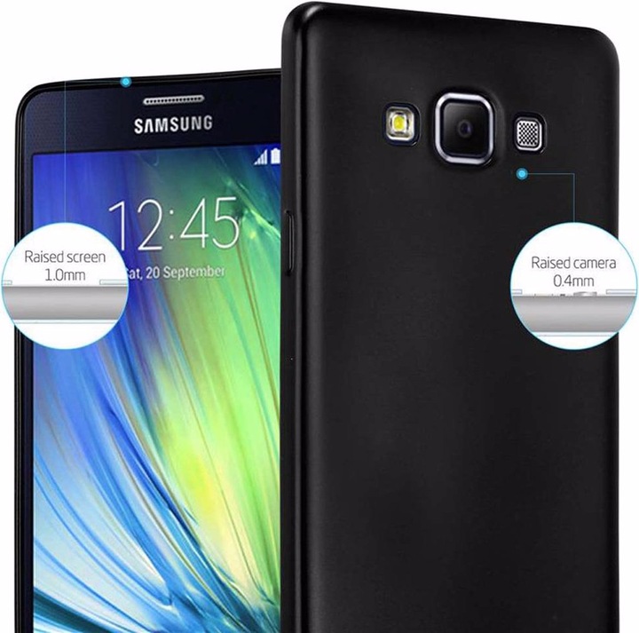 Produktbild Cadorabo TPU Matt Metallic Cover (Samsung Galaxy A7)