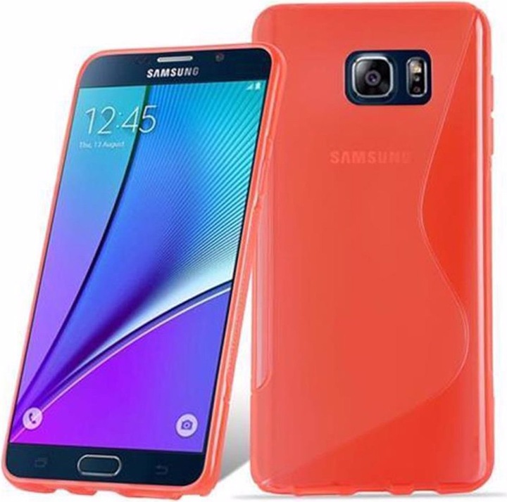 Actual product image Cadorabo TPU S-Line Cover (Samsung Galaxy Note 5)