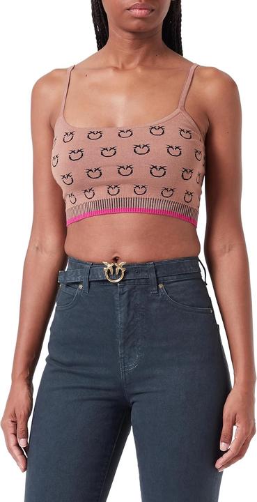 Actual product image Pinko Cobo Top Logo Birds T-shirt (XS)