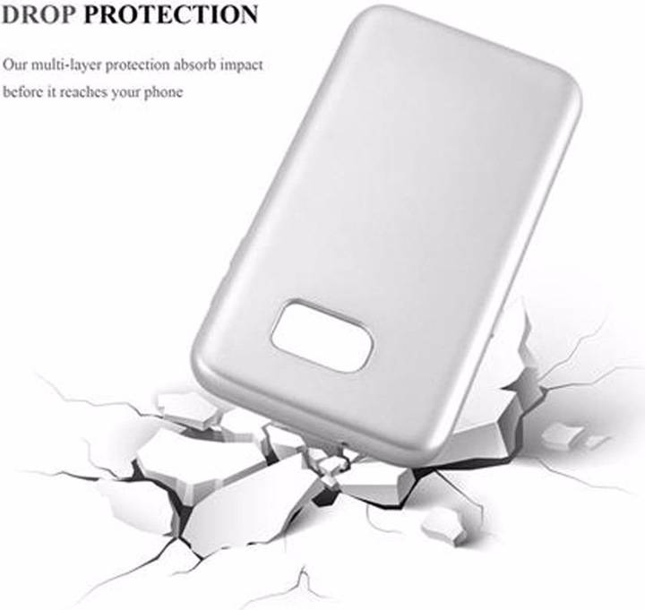 Produktbild Cadorabo TPU Matt Metallic Cover (Samsung Galaxy S7 Edge)