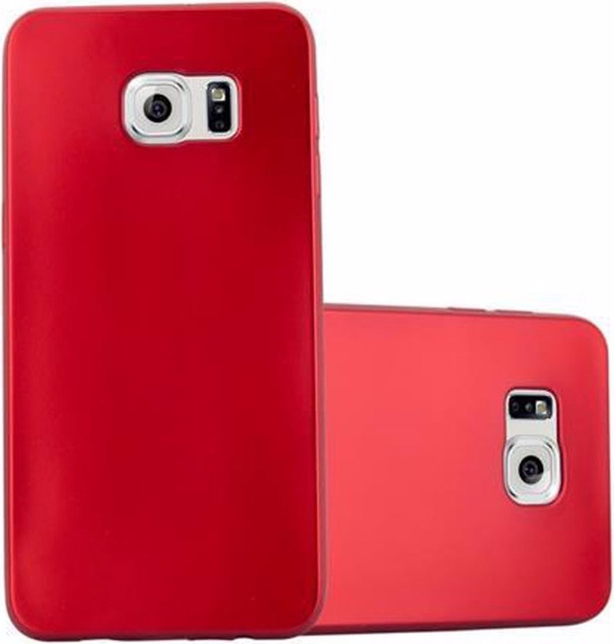 Produktbild Cadorabo TPU Matt Metallic Cover (Samsung Galaxy S6 Edge)