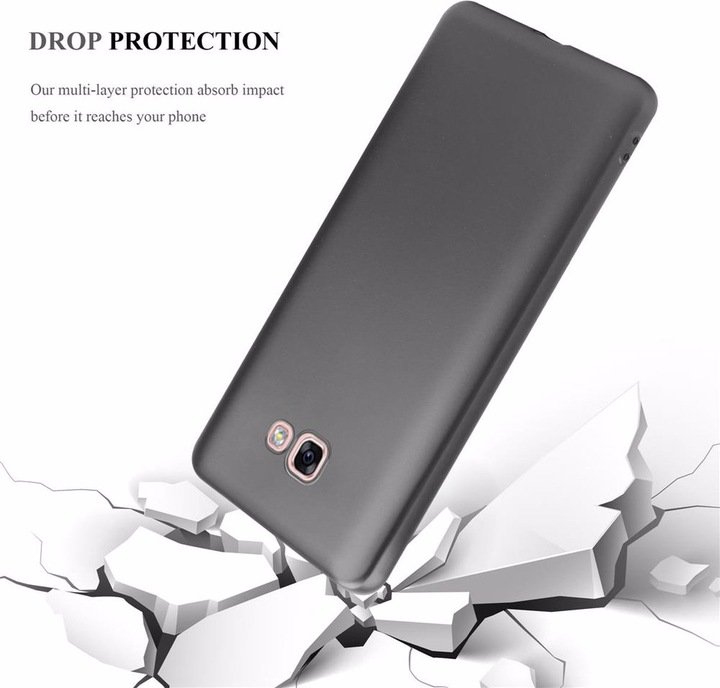 Produktbild Cadorabo TPU Matt Metallic Cover (Samsung Galaxy A7 (2017))