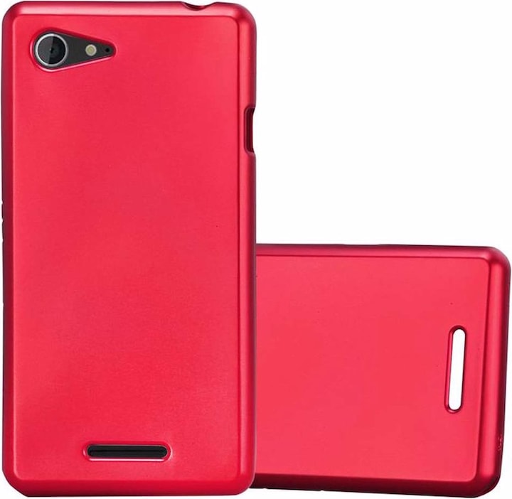 Image du produit Cadorabo Couverture métallique mate TPU (Sony Xperia E3)