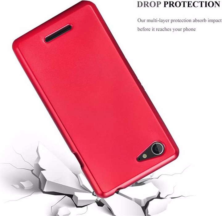 Produktbild Cadorabo TPU Matt Metallic Cover (Sony Xperia E3)